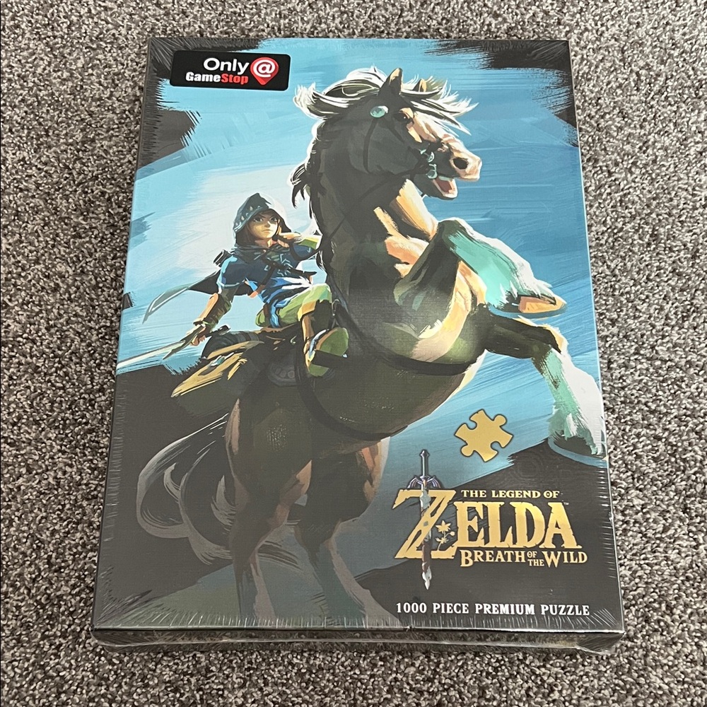 BNWT The Legend of Zelda: Breath of the Wild GameStop Exclusive 1000 pc puzzle